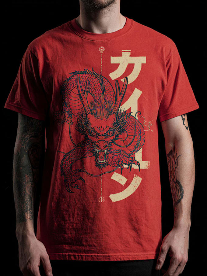 create a  t shirt illustration
