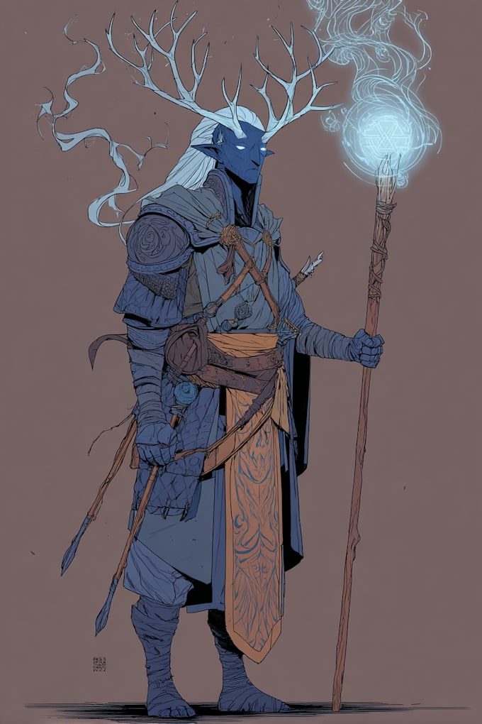 dnd character art and dnd character art