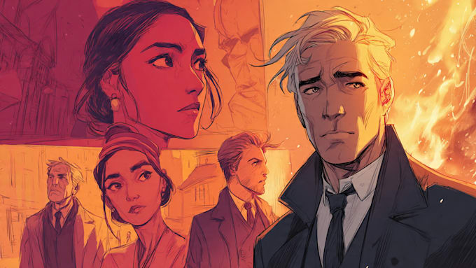create a stunning comic illustrations