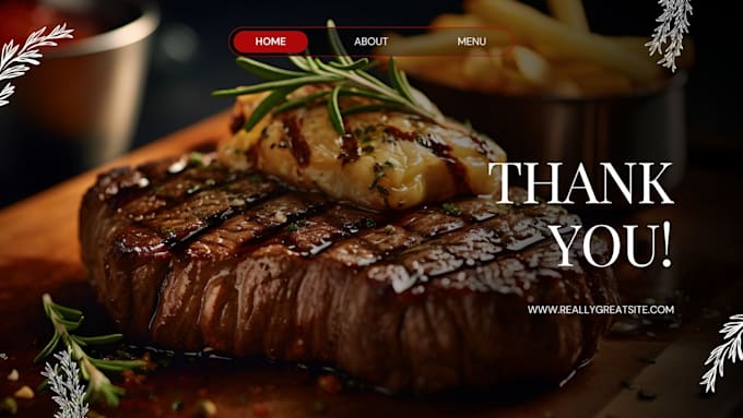 create stunning restaurant menu video ads