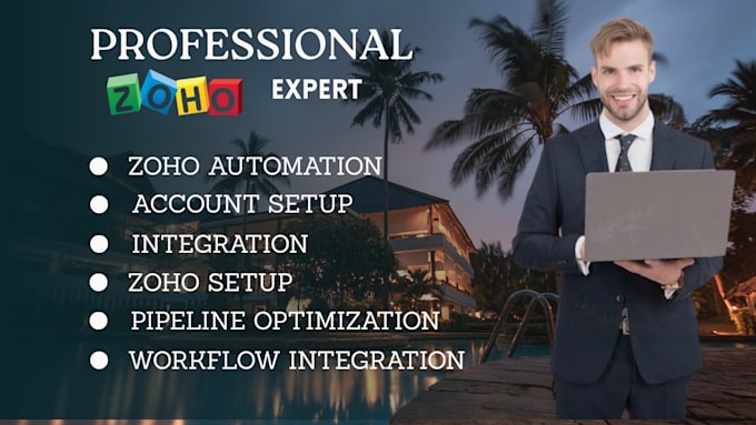 build advanced zoho automation with custom modules