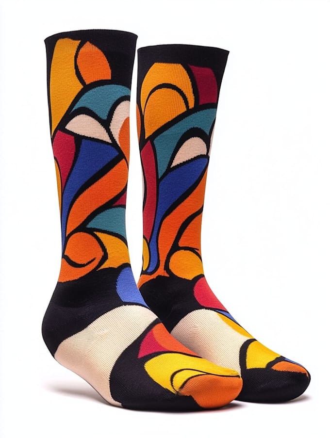 unique socks design and custom socks design