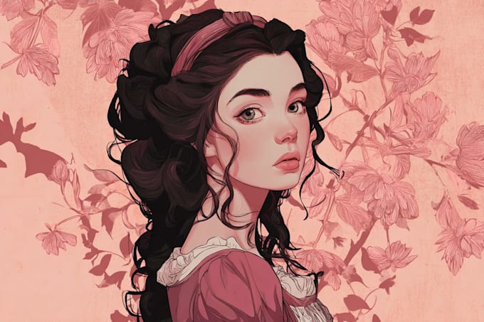 do disney cartoon portrait