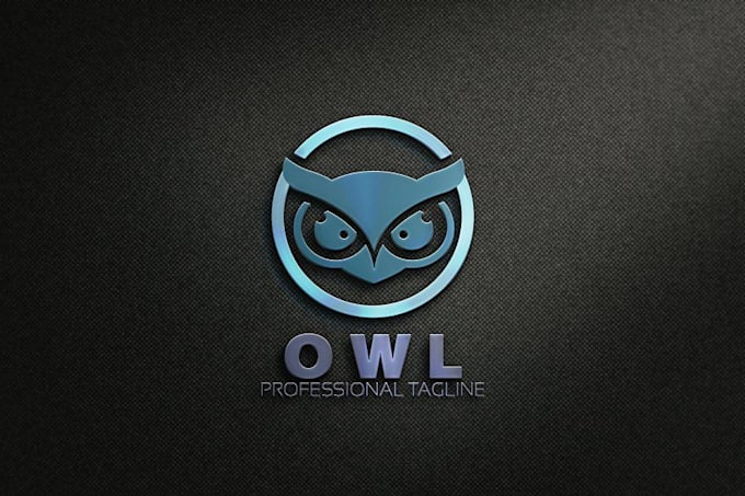 design a modern, minimalist, or detailed owl logo