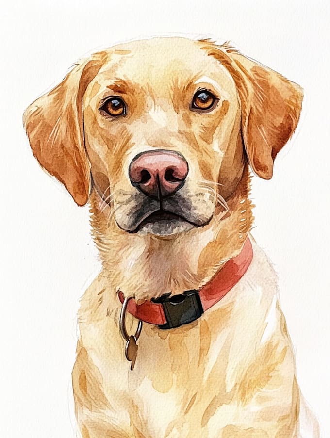 Draw realistic art portrait of your cat, dog or any pets by Pierrearvey ...