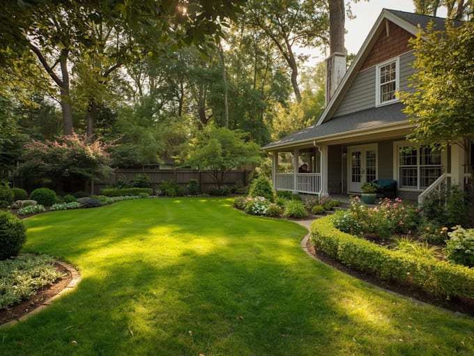 design landscape, backyard, frontyard