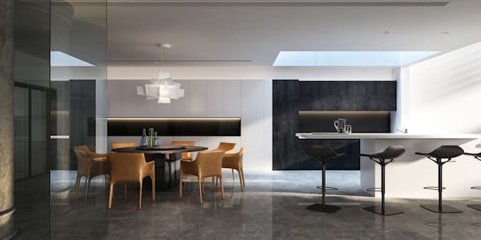 Professional Interior Rendering Create professional 3d interior rendering for residential design by ...