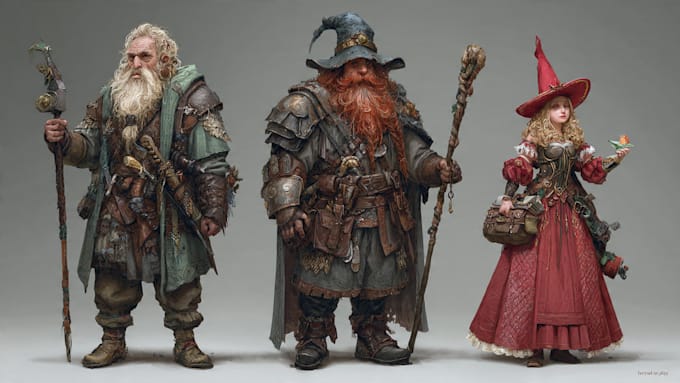 do fantasy concept art