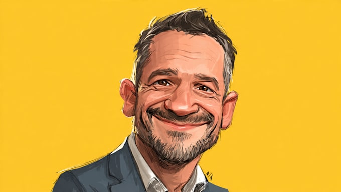 draw digital caricature from your photo