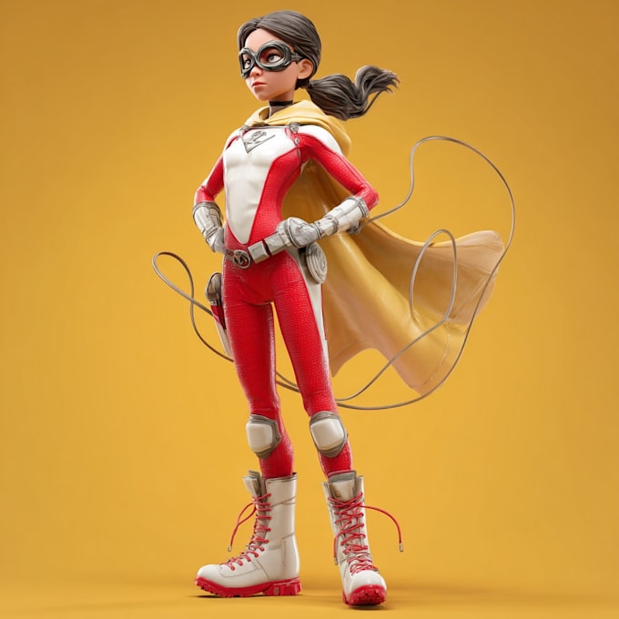 superhero character for comics