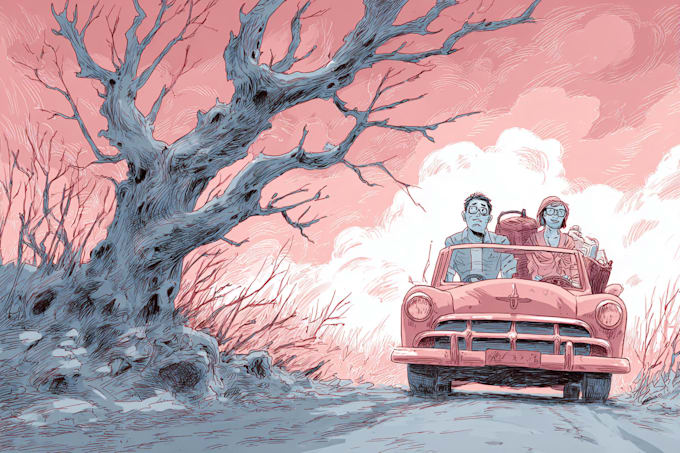 draw comic book illustration with comic book illustrator