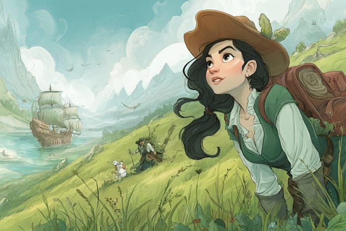 drew  comic book illustration with comic book illustrator