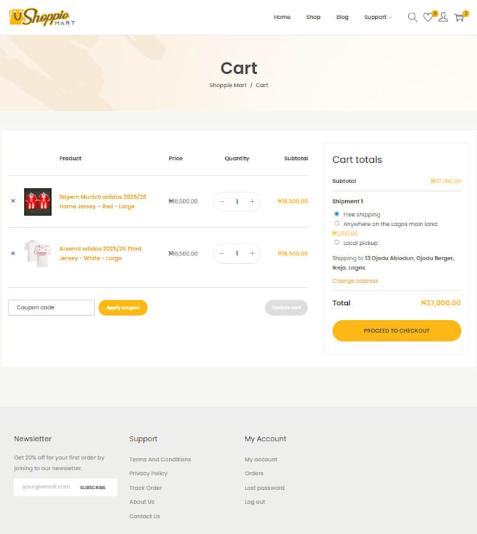 create a dynamic wordpress ecommerce website