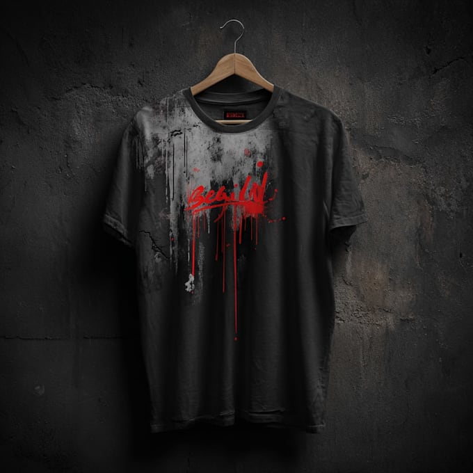do minimalist typography t shirt design