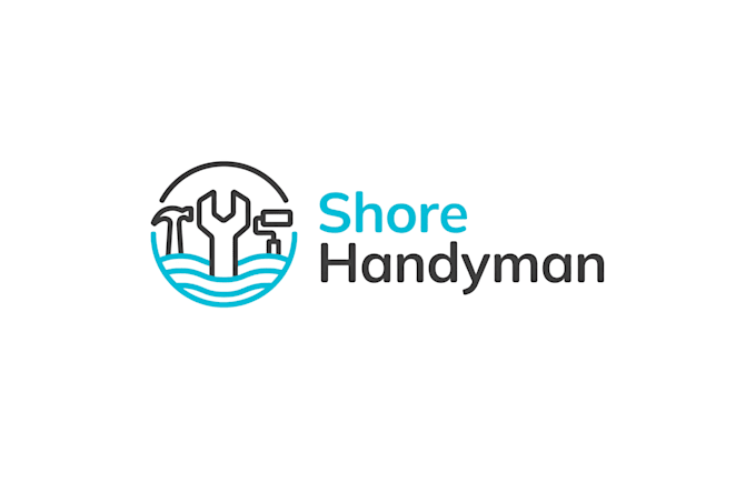 design electronics store and home appliance repairing logo
