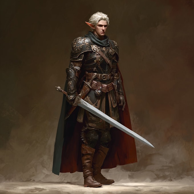 dnd character art and dnd character art