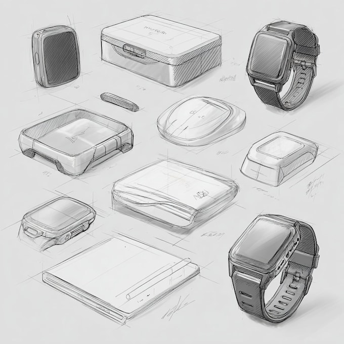sketch a product design idea