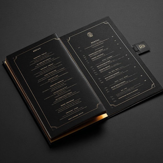 design restaurant menu, food menu, digital menu board