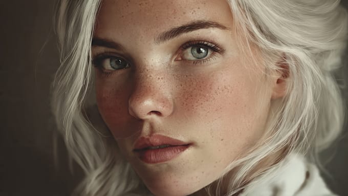 paint your realistic portrait digitally