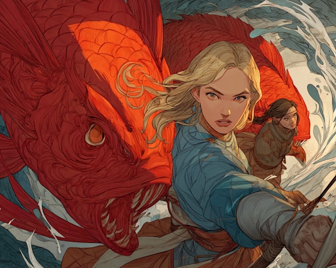 comic book illustration with comic book illustrator