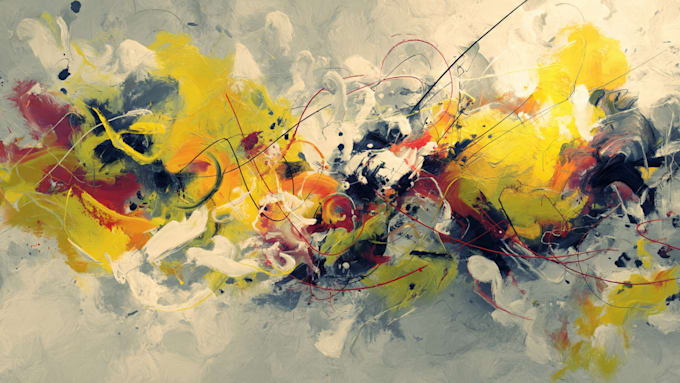 make creative abstract art for you