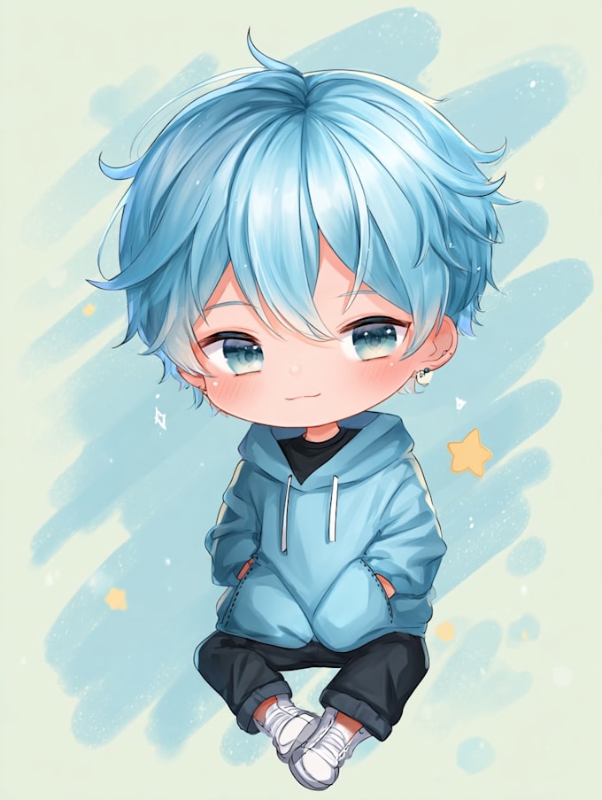 create chibi character with custom outfit