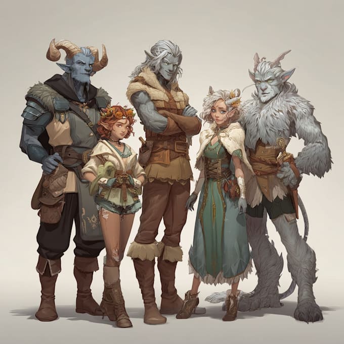 design dnd party and fantasy