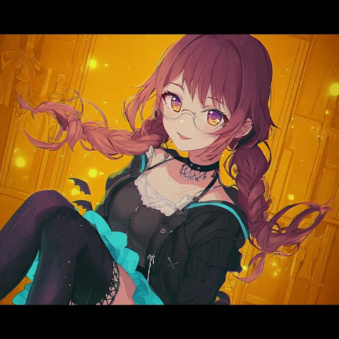 draw anime illustration, vtuber art