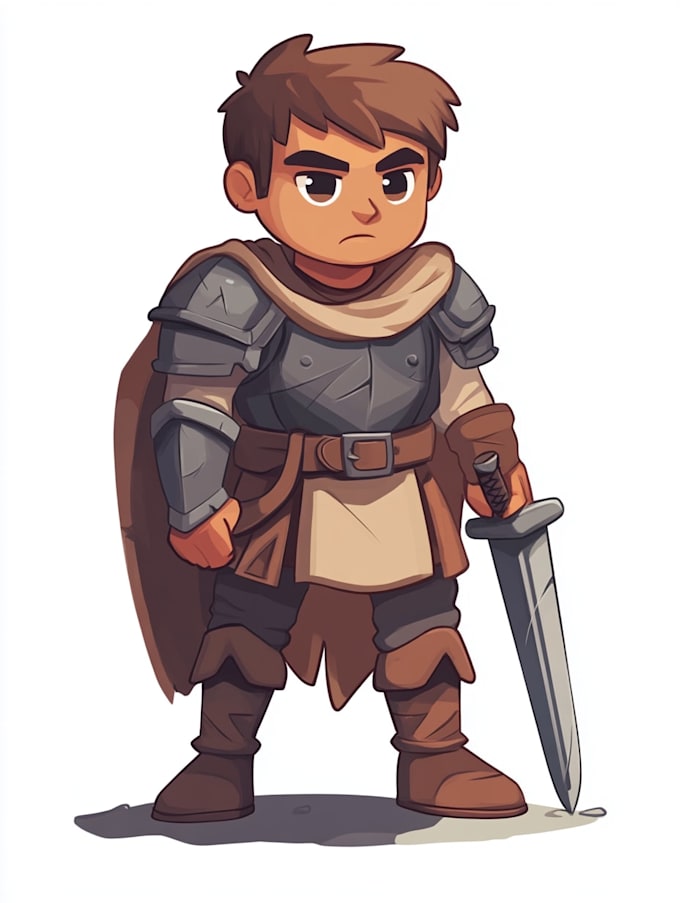 design 2d game character or 2d game character animation