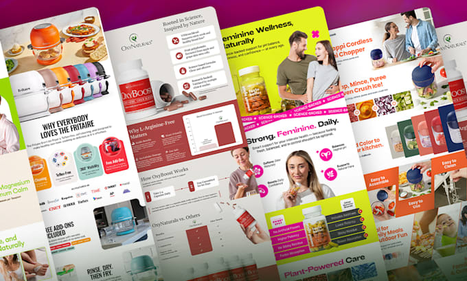 design premium amazon a plus content and ebc pages