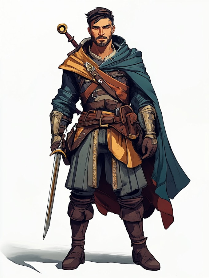 draw 2d game character or 2d game character