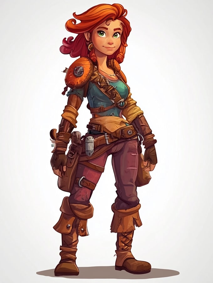 draw 2d game character or 2d game character