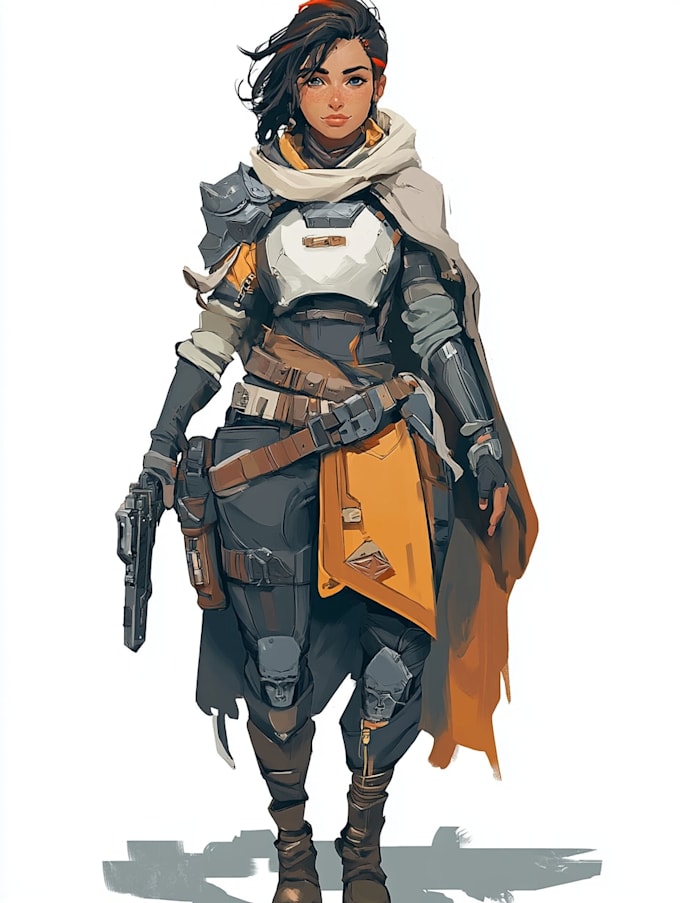 create 2d game character or 2d game character