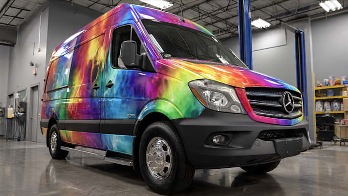 design professional car wrap, van wrap any vehicle wrap