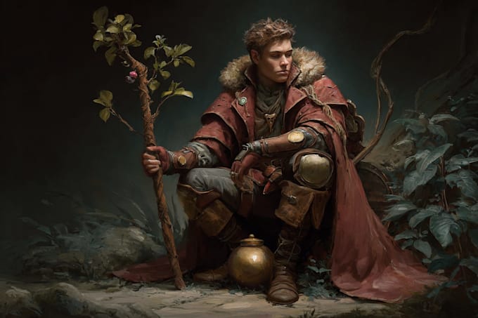 create stunning fantasy dnd character art for your tabletop adventures