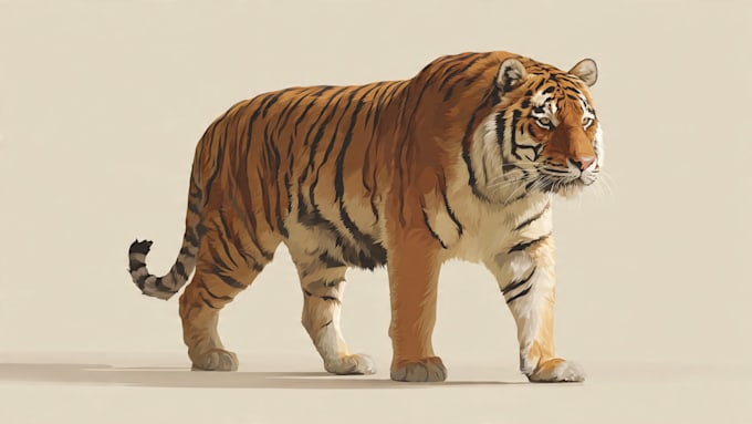create realistic vector animal and birds