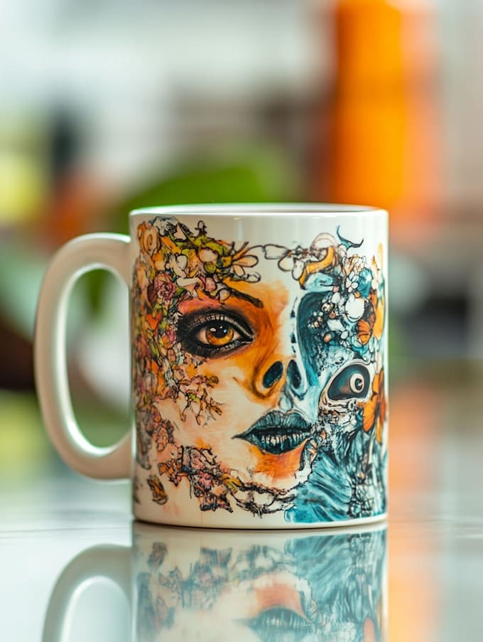 design an awesome custom mug design