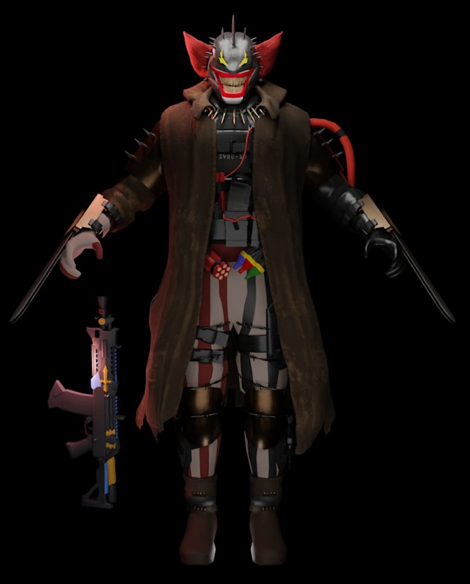 design a 3d character design