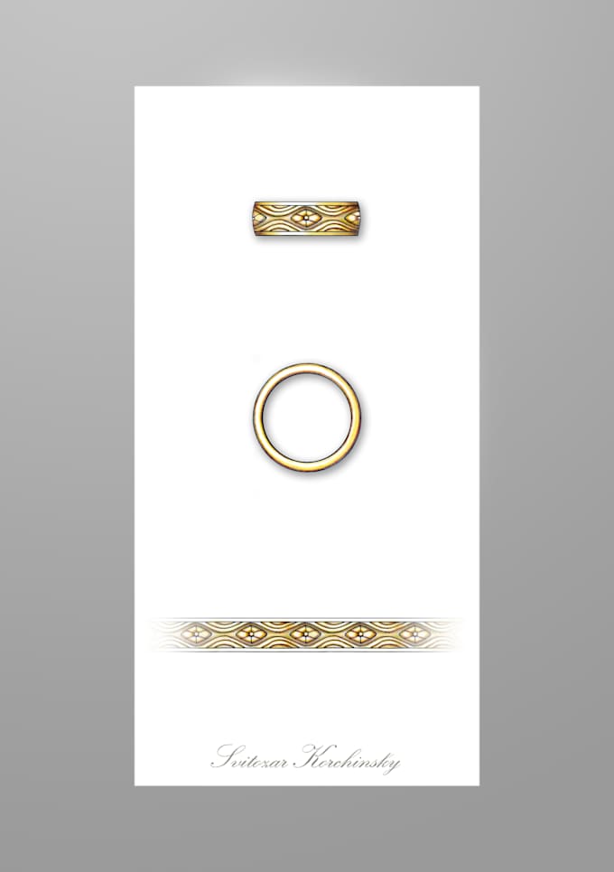 sketch your custom dream wedding rings