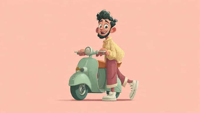 design cartoon character illustration