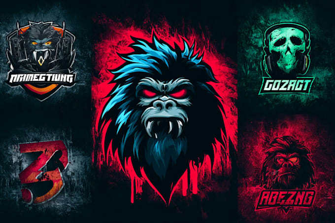do gaming mascot sports logo design