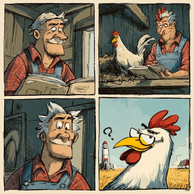 create comic graphic novel comic strip