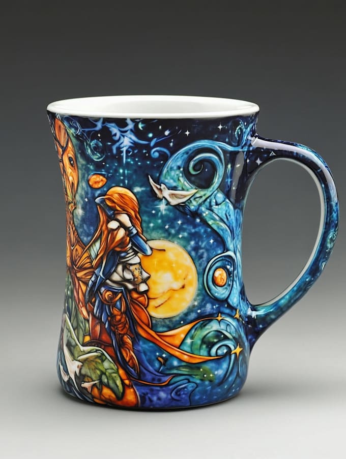 do custom mug design for print