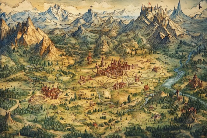 do you rpg fantasy map