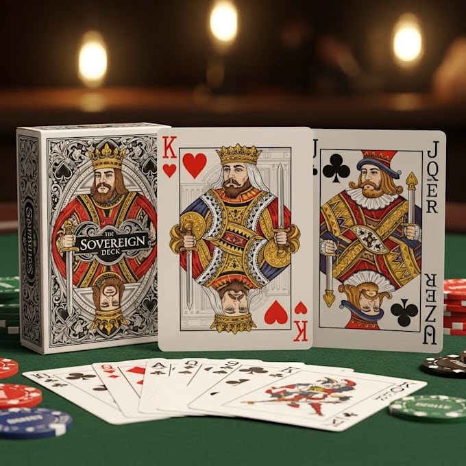 design custom tarot, oracle, or playing card