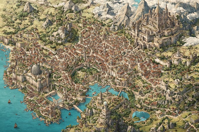 create fantasy dnd map
