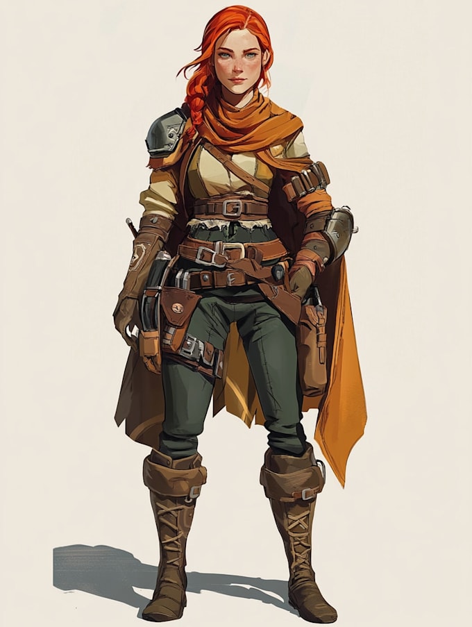 draw 2d game character or 2d character