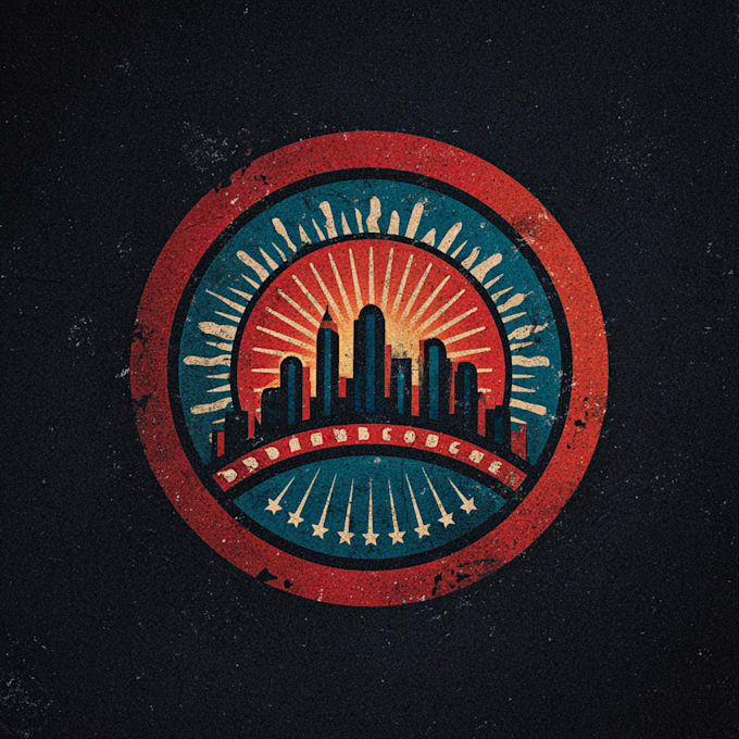 design retro vintage logo and badge