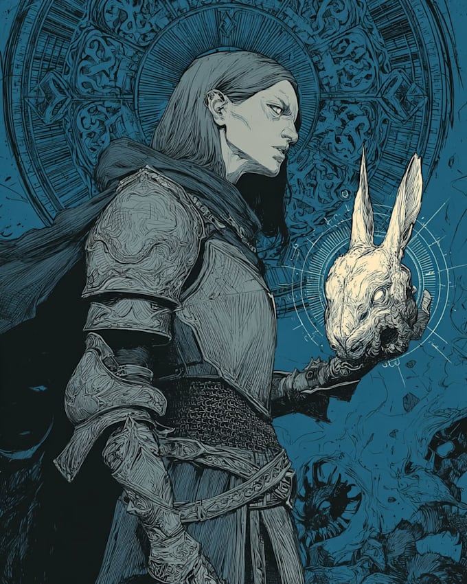 design terrifying and mesmerizing fantasy horror characters