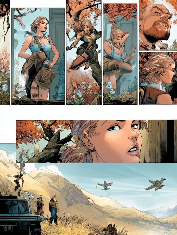 create a fun and engaging comic strip